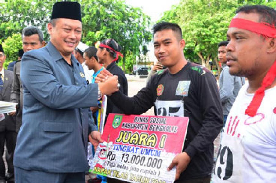 Napak Tilas Sempena Hari Pahlawan Dimenangkan AKN Bengkalis