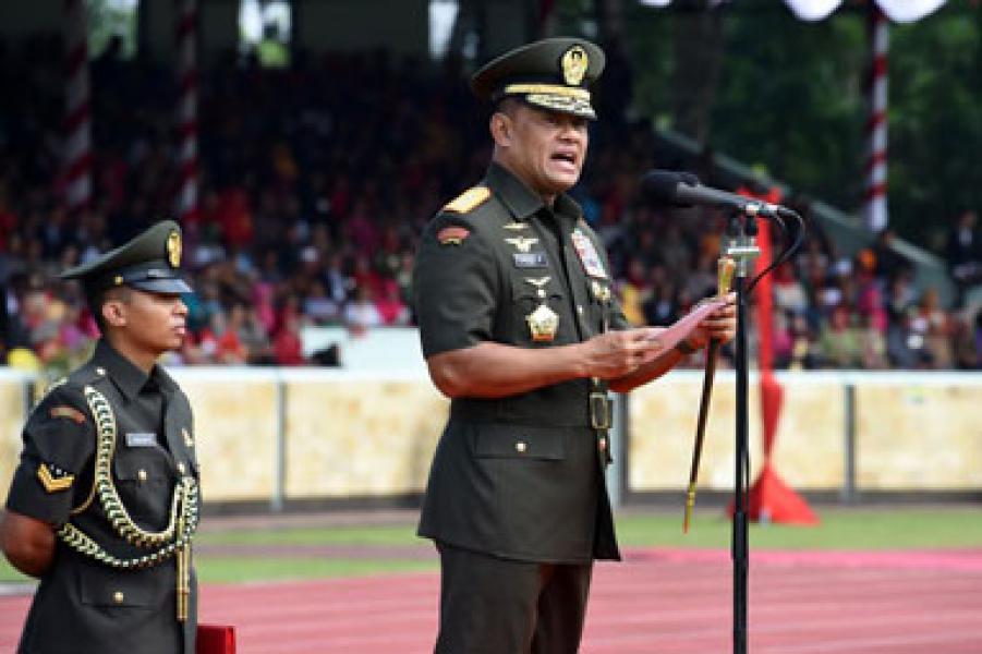 Panglima TNI: Tidak Ada Pemimpin Yang Lahir Tanpa Tempaan