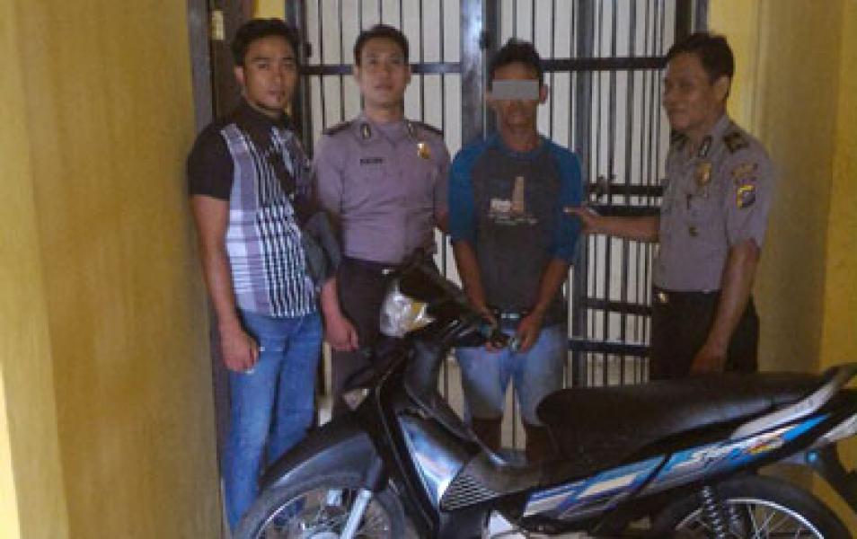 Pelaku Curanmor di Batu Hampar Diringkus Polisi