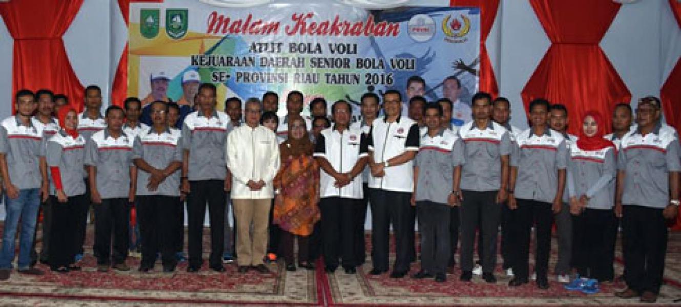 Pengurus PBVSI Bengkalis Dikukuhkan