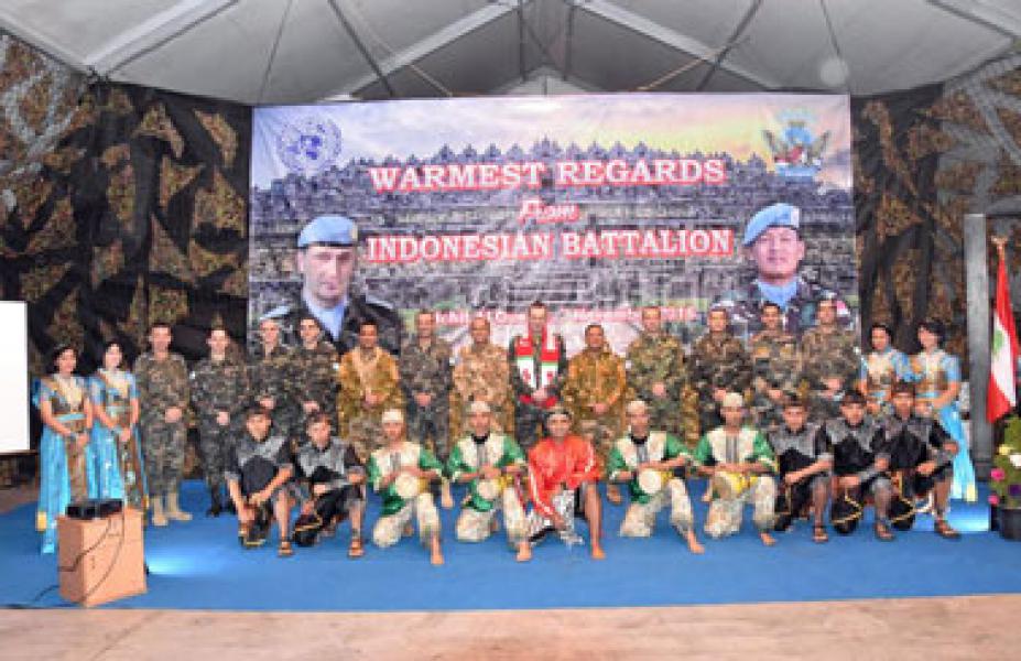 Pisah Sambut Satgas Indobatt XXIII-J/ Unifil Untuk Sektor Timur Unifil