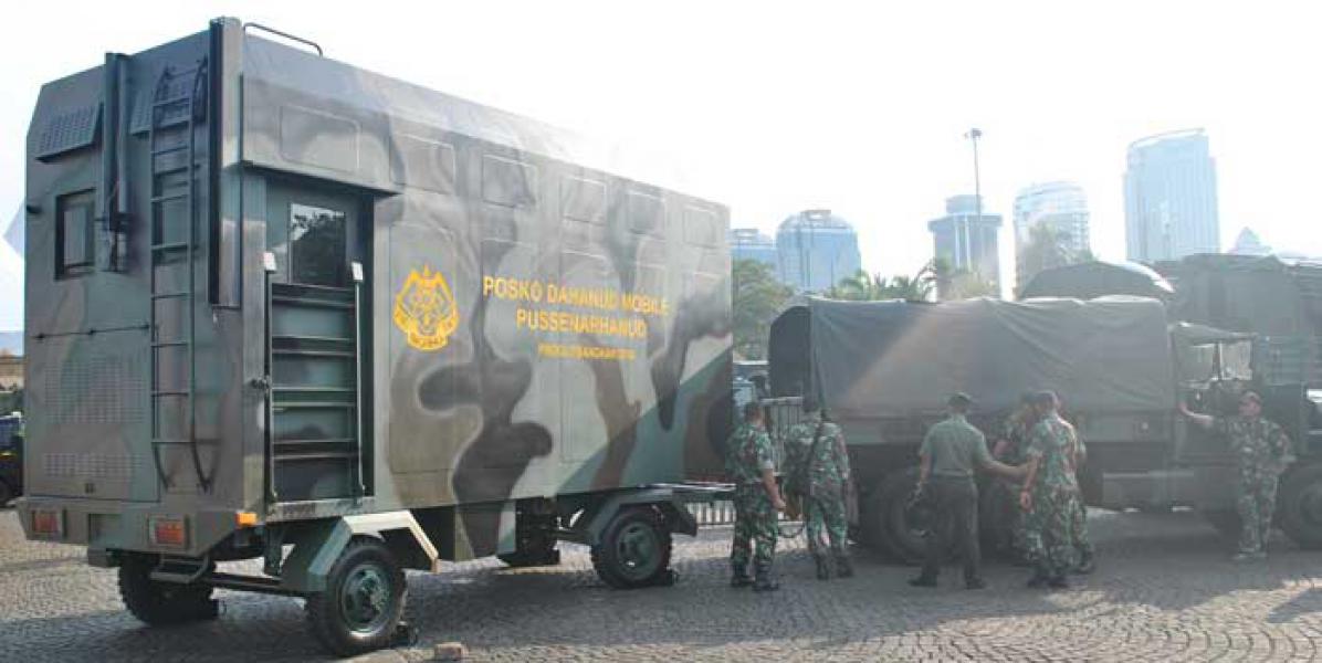Posko Dahanud Mobile: Sistem Kendali dan Komando Meriam PSU S-60 Arhanud TNI AD