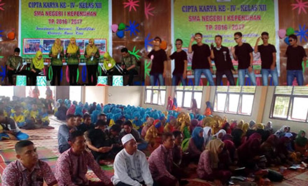 Sanggar Seni Senarai SMAN 1 Kepenuhan Gelar Cipta Karya Seni Ke-4