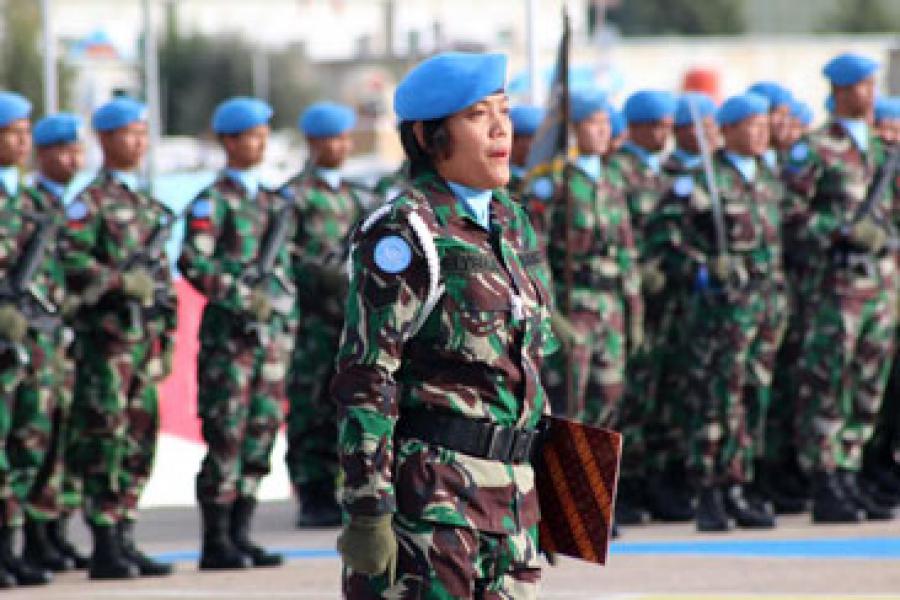 Satgas Indobatt Peringati Hari Pahlawan di Tanah Lebanon