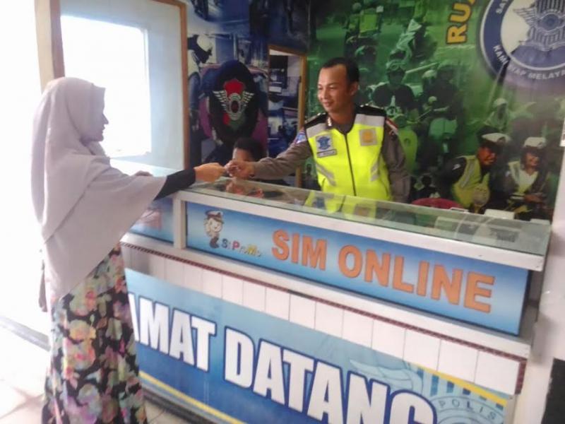 Satlantas Polres Kampar Aplikasikan Program Si Promo Untuk Permudah Layanan