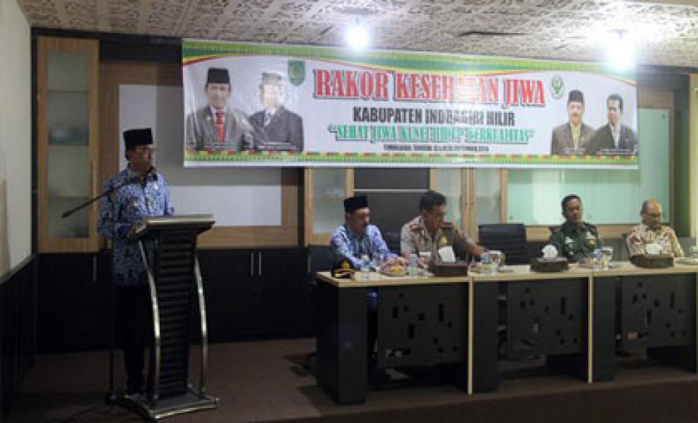 Wujudkan Indonesia Bebas Pasung, HM Wardan Buka Rakor Lintas Sektor