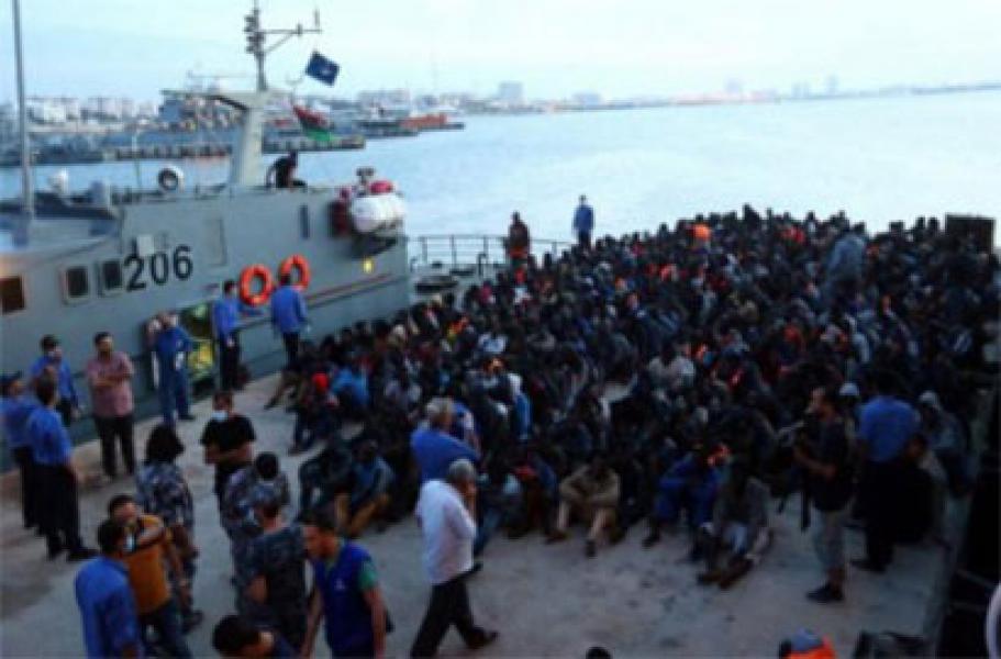 Angkatan Laut Libya selamatkan 200 imigran