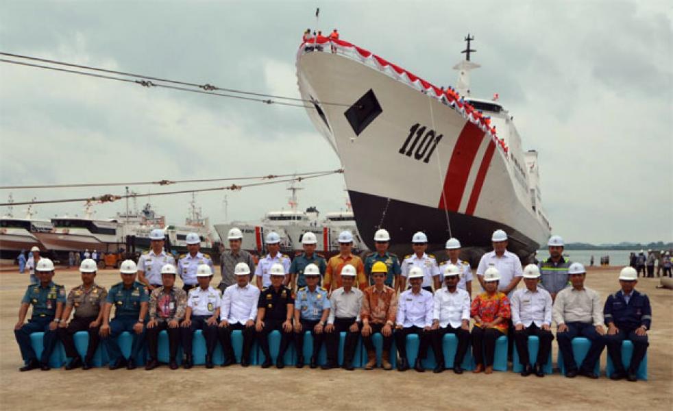 Bakamla RI Luncurkan Kapal Baru