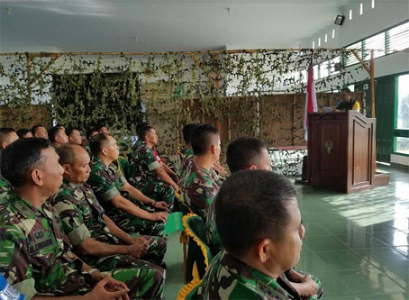 Danrem 031/Wira Bima Buka Latihan Posko I Yonif 132/Bima Sakti
