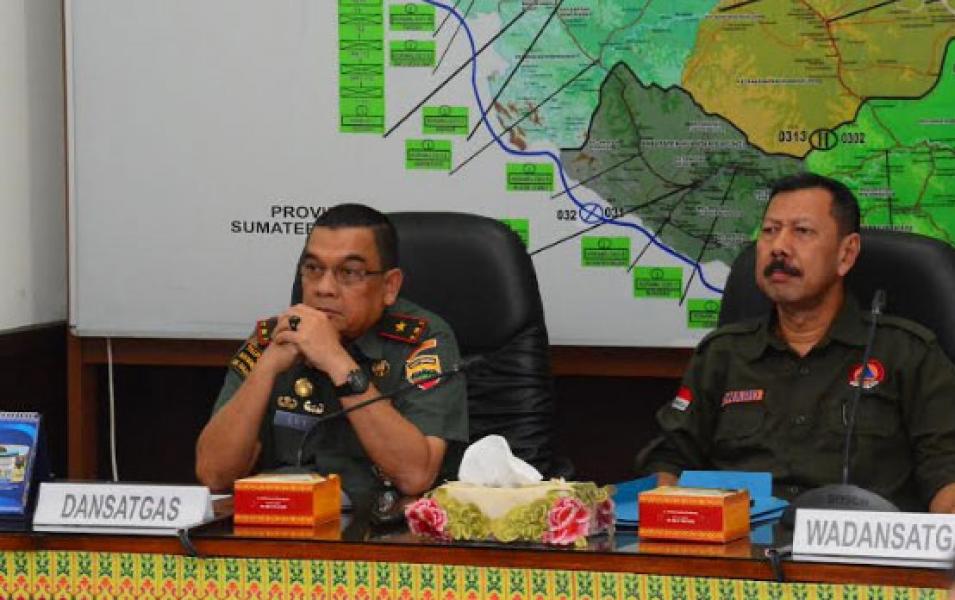 Danrem 031/Wirabima Apresiasi Kerja Keras Satgas Karhutla