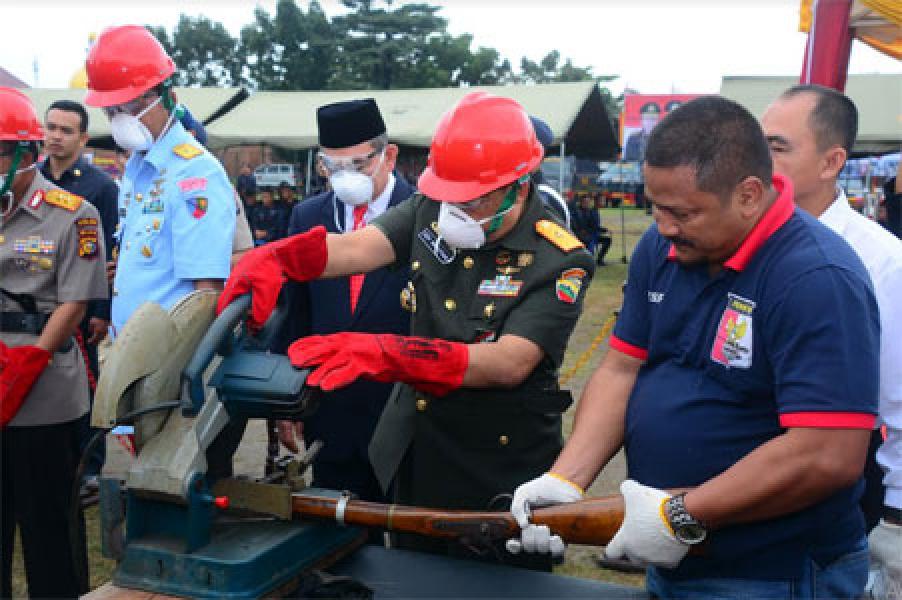 Danrem 031/Wirabima Hadiri Syukuran HUT ke-72 Korps Brimob