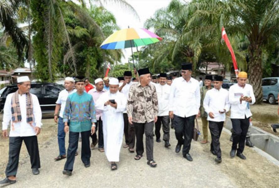 Gubri bersama Suyatno Hadiri Tawajjuh Akbar Tariqat Naqsyabandiah di Tapung Kampar