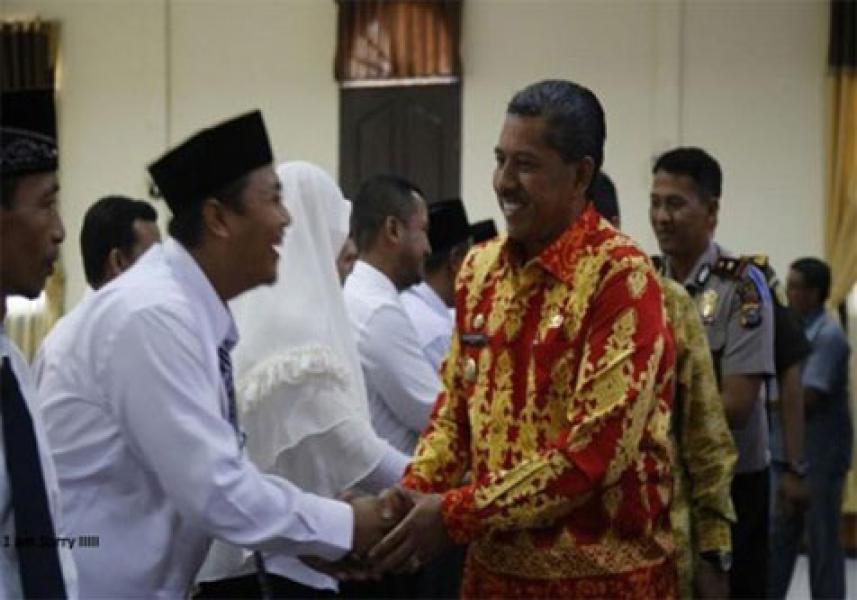 KPUD Lantik 70 Anggota PPK Kabupaten Siak