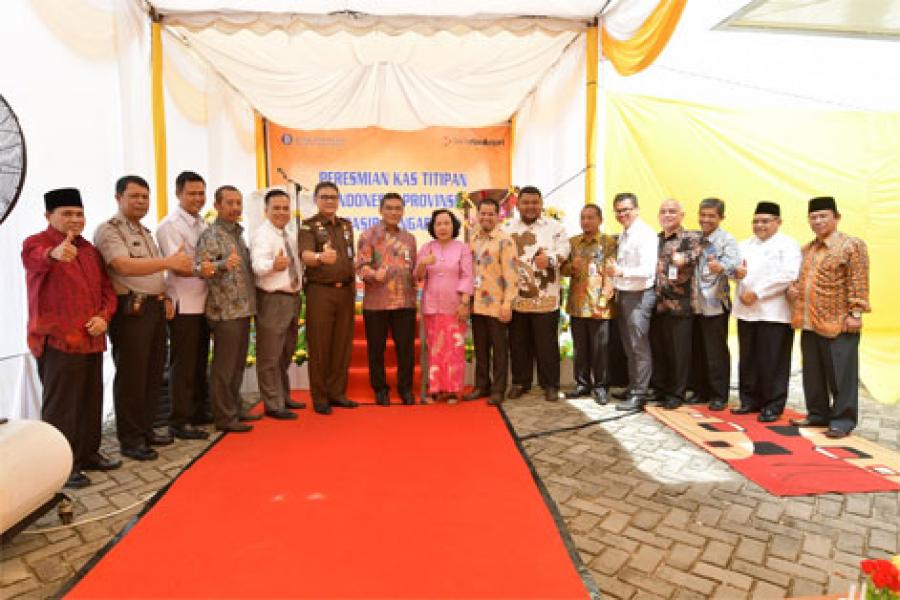 Kas Titipan BI Resmi Beroperasional Di Bank Riau Kepri Pasir Pangaraian