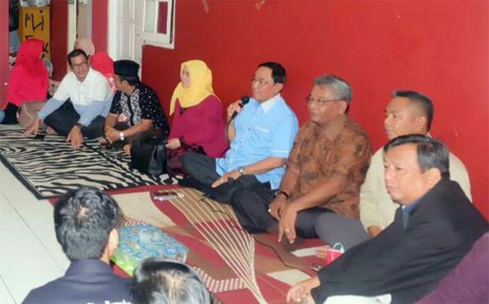 Kunjungi Asrama, Ini Pesan Bupati Wardan Kepada Mahasiswa Inhil Yogyakarta