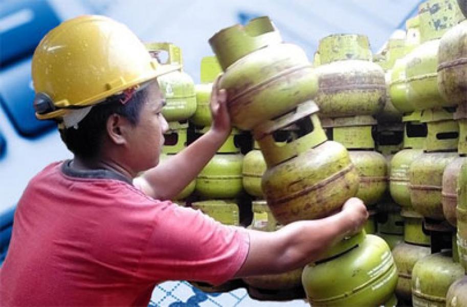 LPG 3Kg di Kampar Capai 35 Ribu per Tabung
