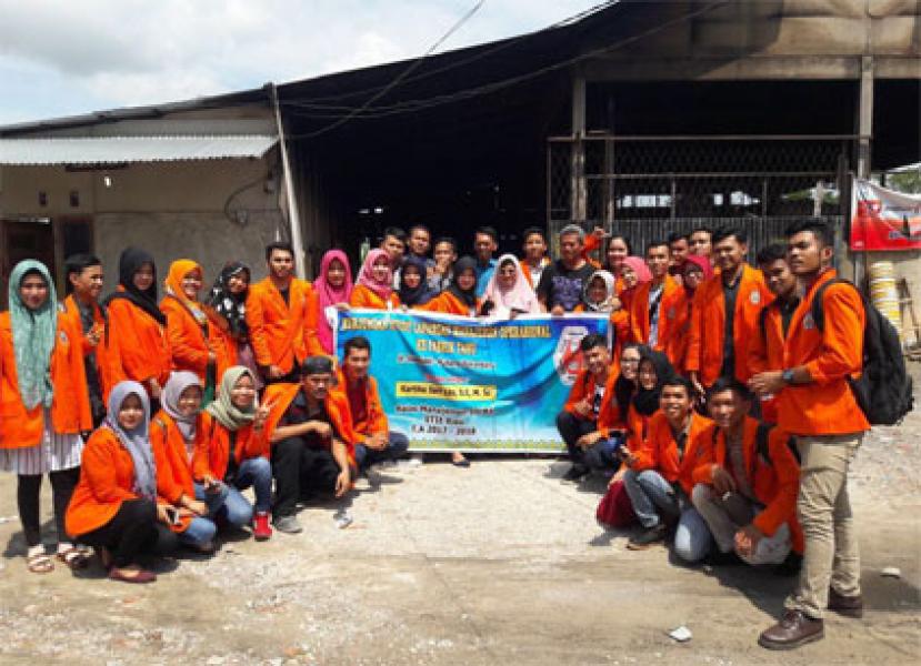 Mahasiswa STIE Riau Gelar Study Lapangan Ke Pabrik Tahu