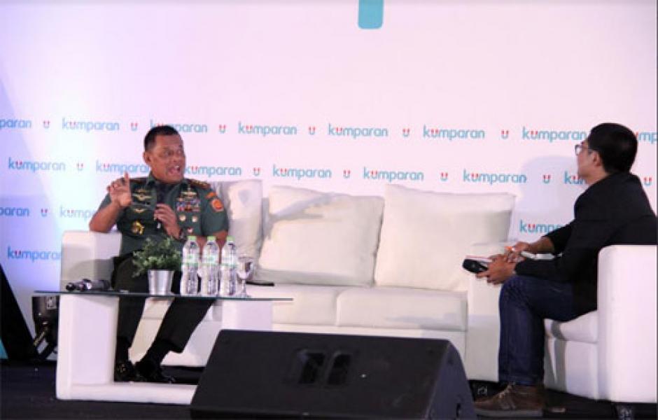 Panglima TNI: Masyarakat Harus Cerdas Menyikapi Informasi Media Sosial