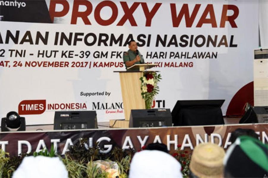 Panglima TNI: Proxy War Bisa Hancurkan Negara Tanpa Peluru