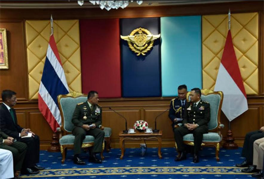 Panglima TNI dan Pangab Thailand Bahas Keamanan Kawasan Asean