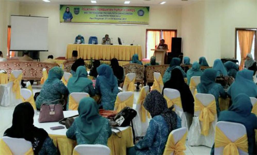 Sekda Buka Pelatihan Pembuatan Pupuk Kompos Bagi Ibu TP PKK se Rohul