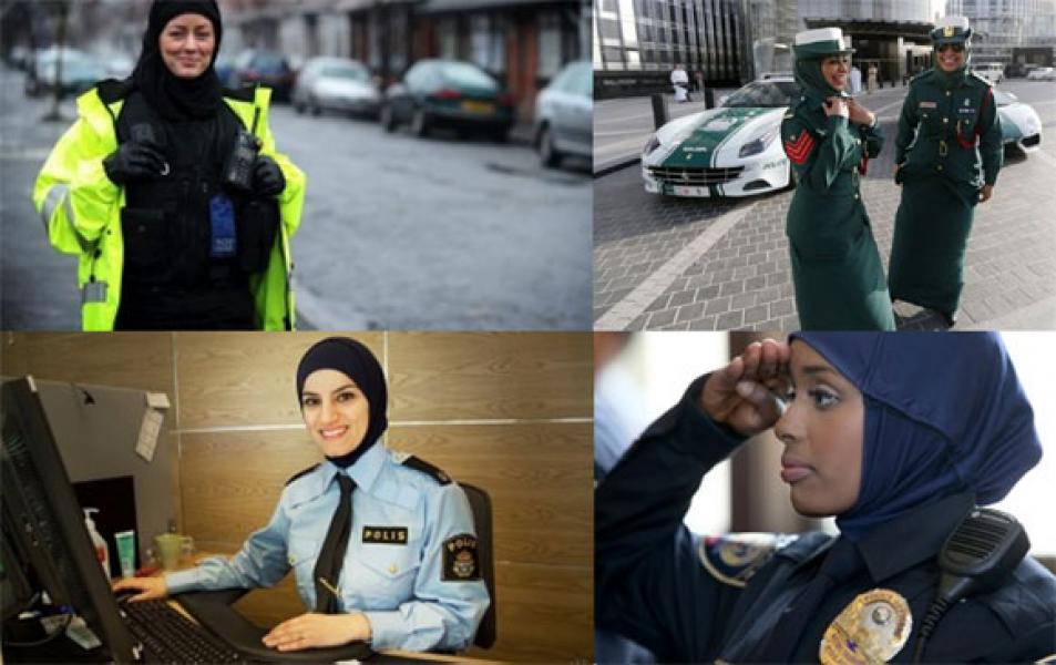 Selain Indonesia, Negara-Negara Ini Ijinkan Polwan Berhijab