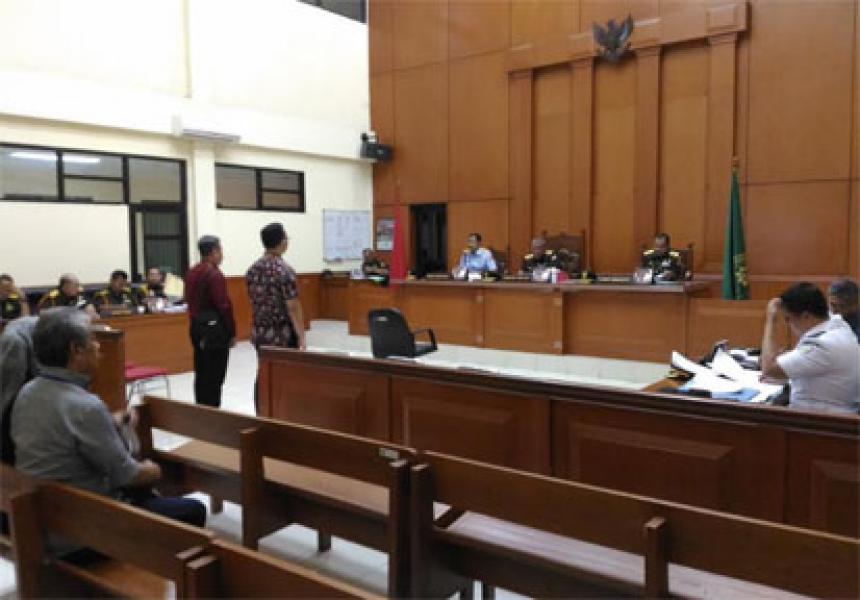 Sidang Lanjutan Kasus korupsi Pengadaaan Alat Monitoring Satelit