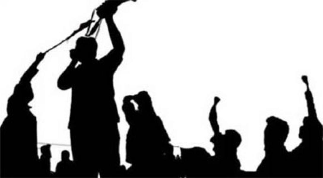 Warga Nias Demo PT RCM, Ratusan Personil Kepolisian Bersiaga