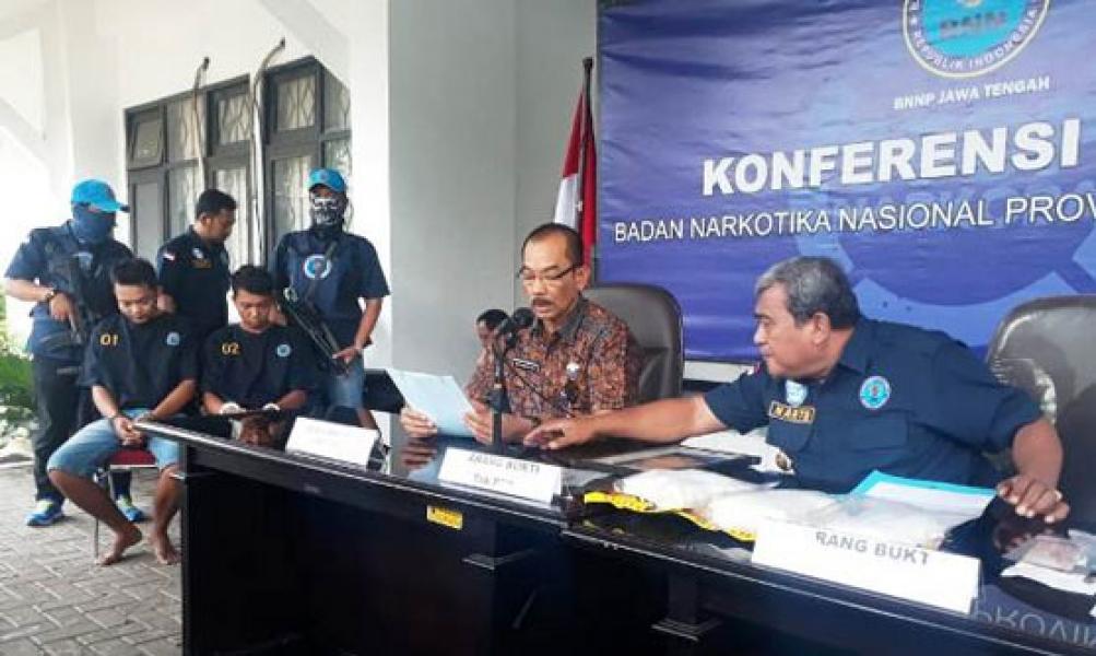 BNN Jateng Sebut di Solo Harga Sabu Murah Meriah