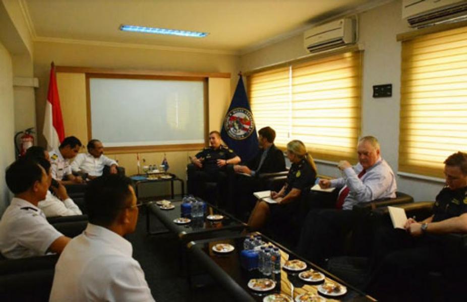 Bakamla RI Terima Kunjungan Bilateral ABF