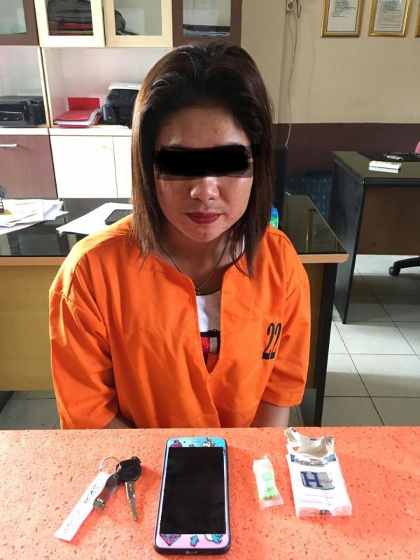 Bawa 10 Butir Pil Ekstasi, IRT di Inhil Ditangkap Polisi