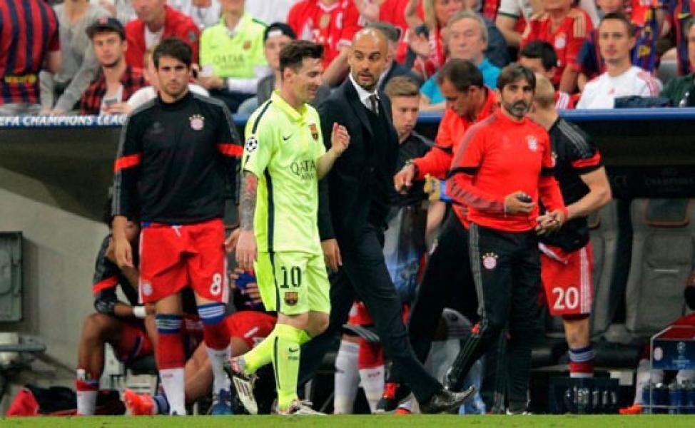 Guardiola Bantah Inginkan Messi di Man City