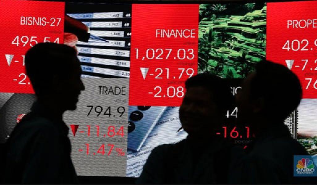 Inflasi Lebih Tinggi dari Ekspektasi, IHSG Dekati Zona Merah