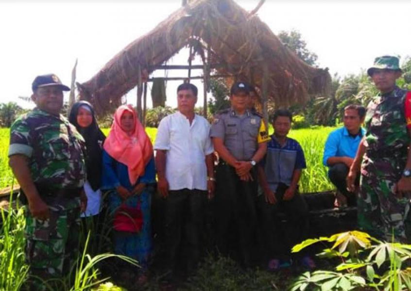 Ini Yang Dilakukan Sinergitas Babinsa dan Babinkamtibmas di Wilayah Koramil 02 Rambah