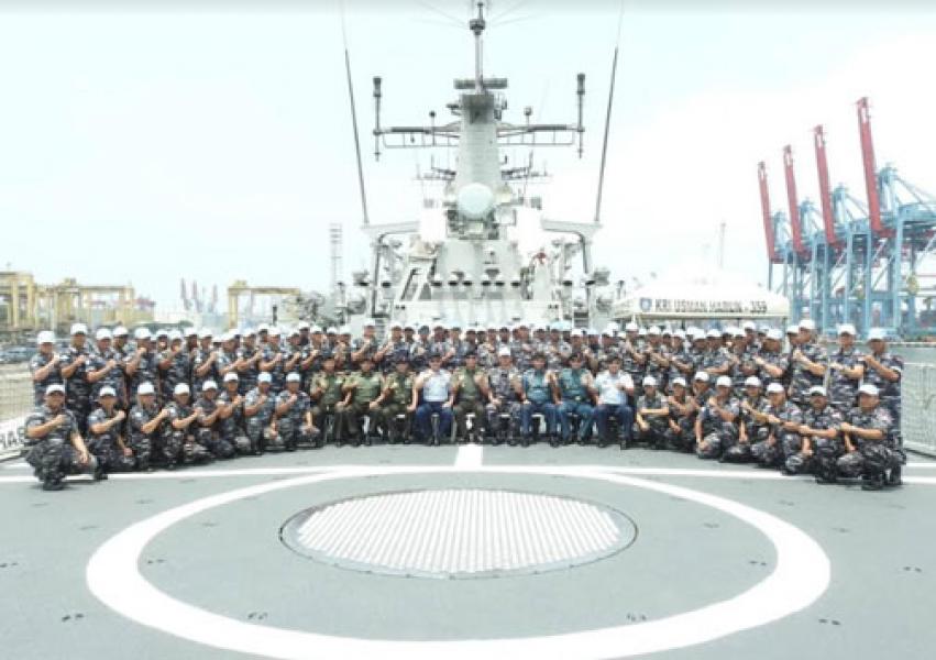Komandan PMPP TNI Sambut Kedatangan Satgas MTF TNI Konga XXVIII-J/UNIFIL di Jakarta