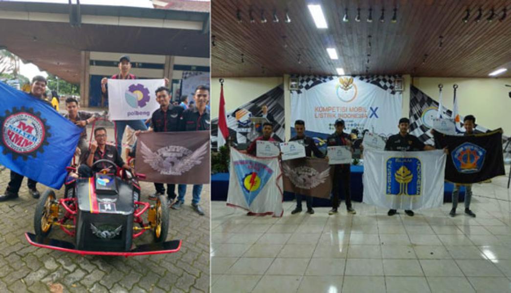 Politeknik Negeri Bengkalis Raih Juara Desain dan Teknologi Terbaik Kontes Mobil Listrik Indonesia