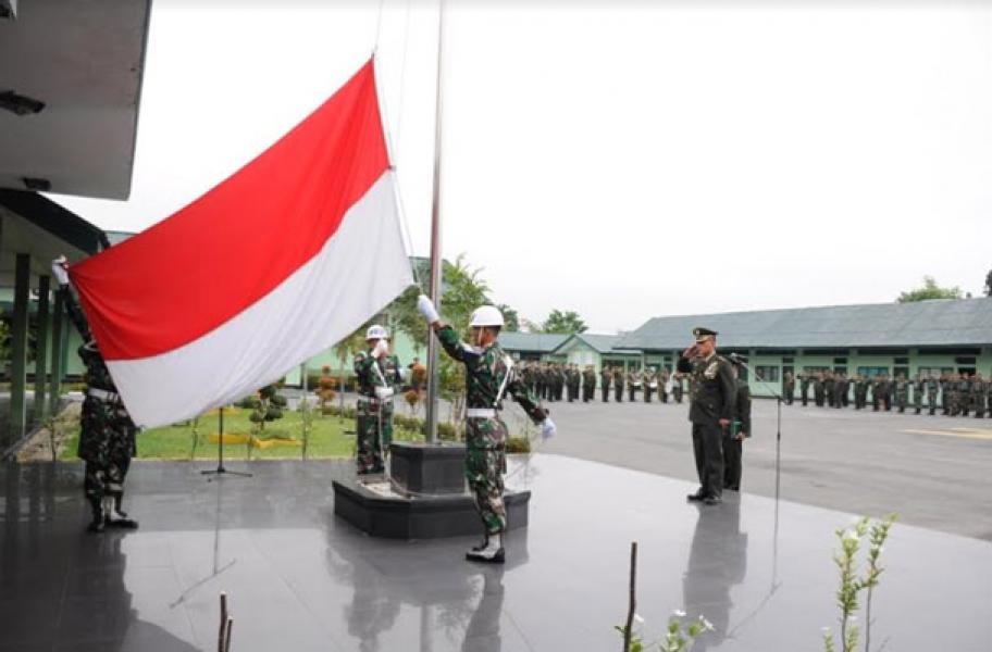 Korem 031/ Wirabima Gelar Upacara Hari Pahlawan