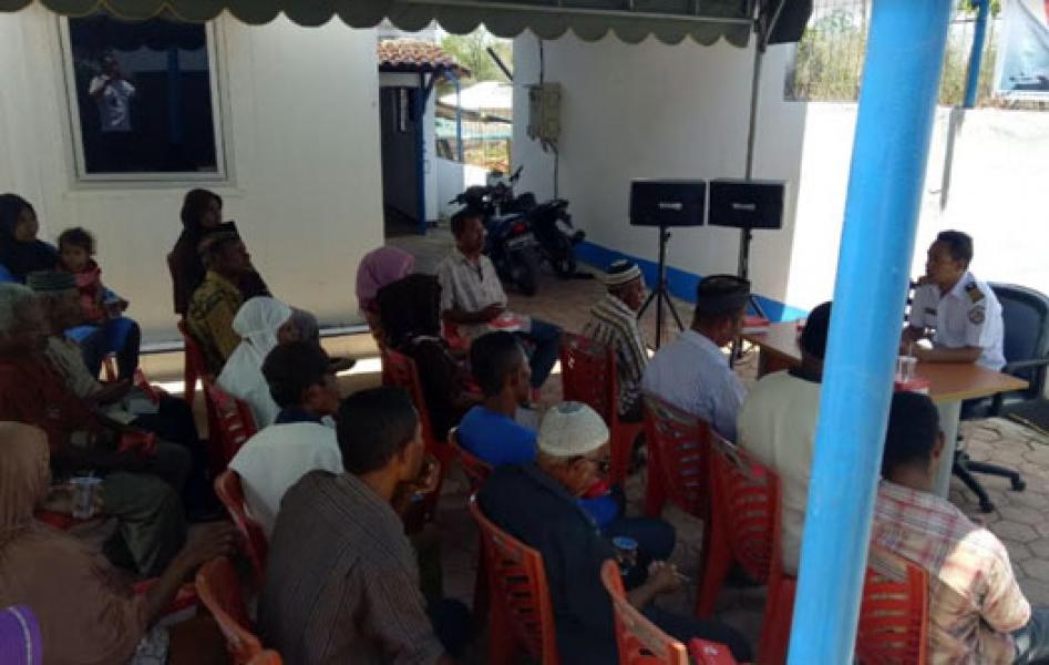 Melalui Bina Kreasi Maritim, Bakamla Sharing Informasi Dengan Masyarakat Tual