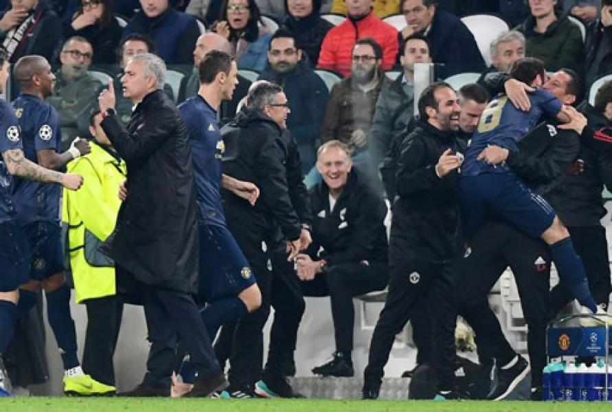 Mourinho Sebut Man United Pantas Menang atas Juventus