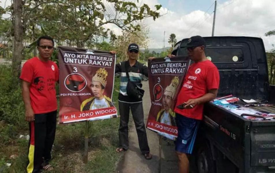 PDIP Ultimatum Aktor Pemasang Poster �Raja Jokowi�: Kami Tunggu Sampai Besok