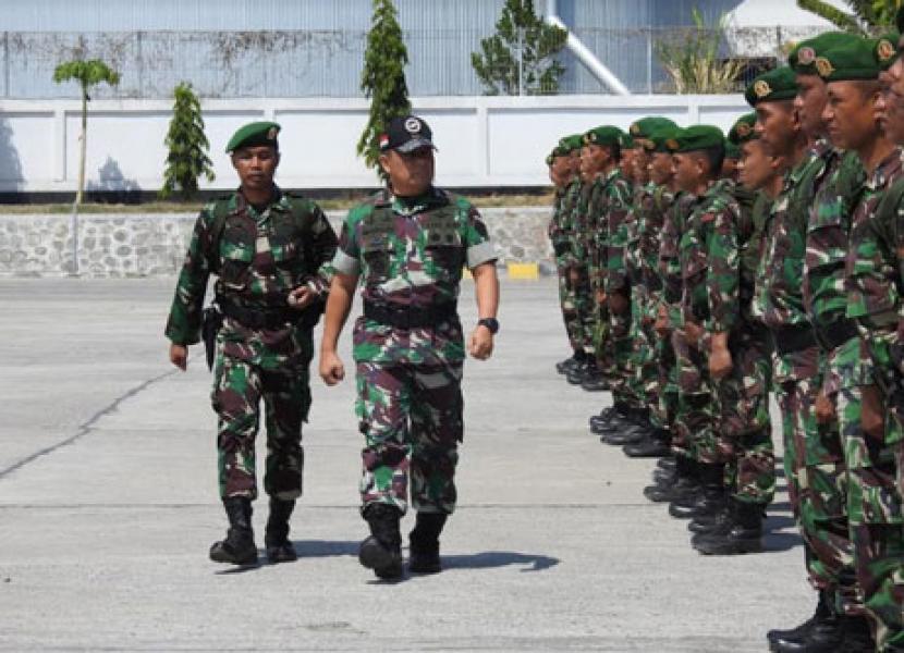 Pangkogasgabpad NTB Berangkatkan 427 Personel Kembali ke Home Base  