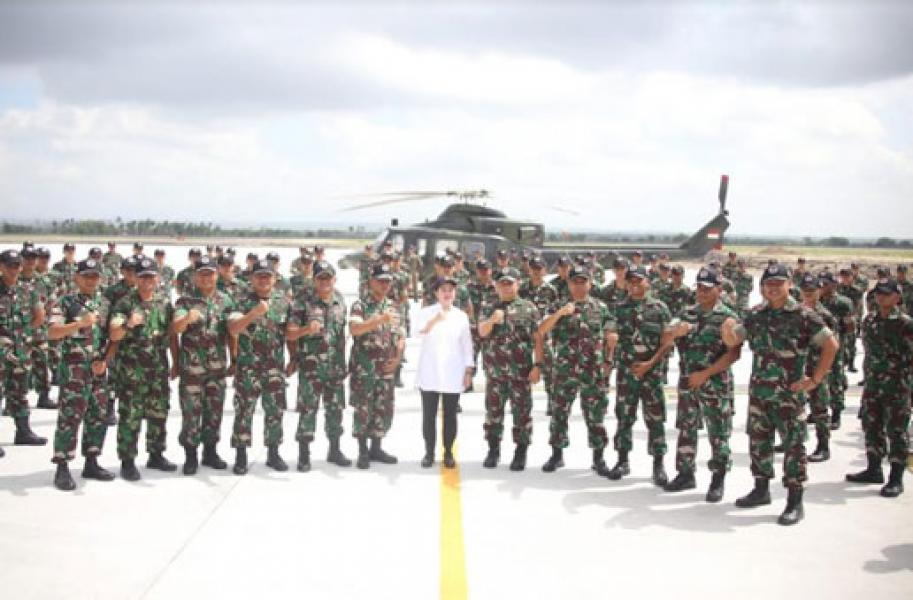 Penugasan Kogasgabpad TNI Rehabilitasi dan Rekonstruksi di NTB Berakhir
