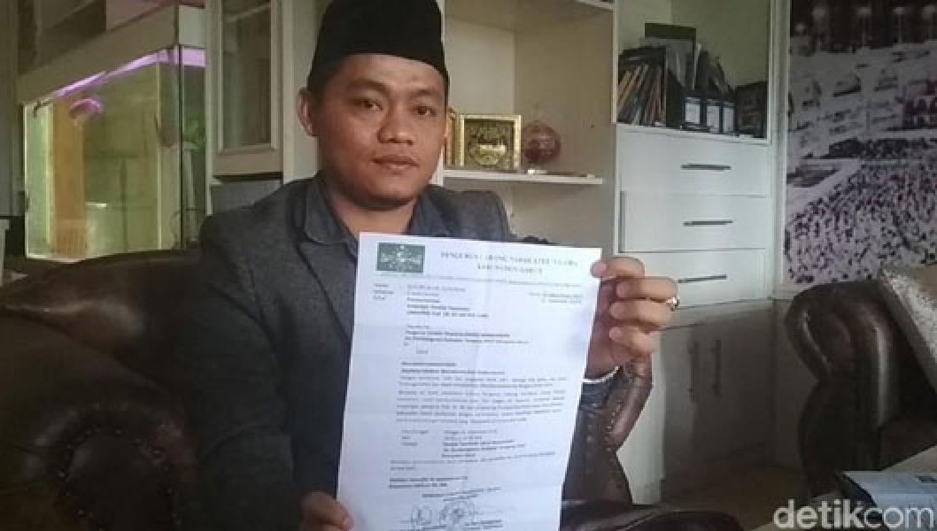 Rencana Kedatangan Ma�ruf Amin Ditolak Ponpes di Garut