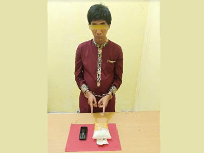 Satres Narkoba Polres Rohil Diamankan Pengedar Sabu Seberat 483 Gram