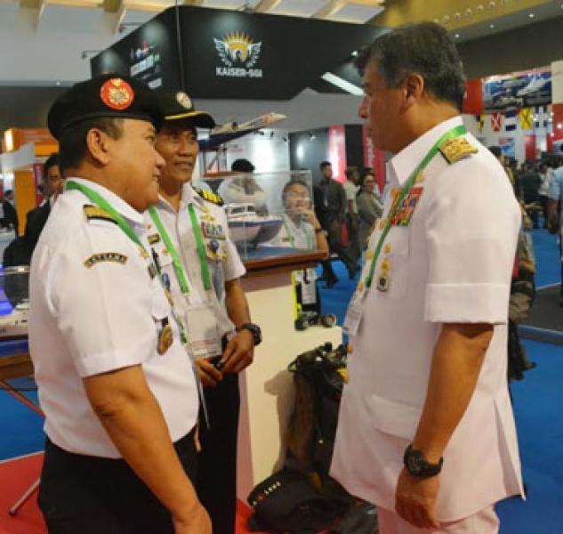 Stand Pameran (Booth) Bakamla RI Jadi Idola Pengunjung Indo Defence 2018
