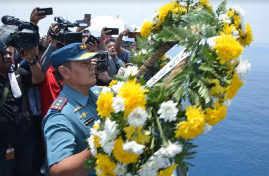 TNI Kerahkan Dua KRI Dukung Doa Bersama Keluarga Korban Lion Air JT-610