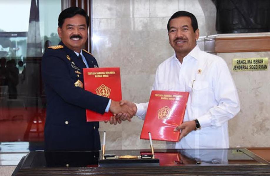 TNI dan BSSN Kerja Sama Penguatan Keamanan Siber