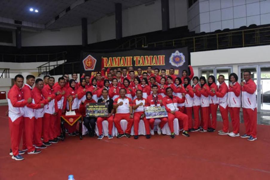 Asops Panglima TNI Sambut Kedatangan Kontingen Military World Games 2019