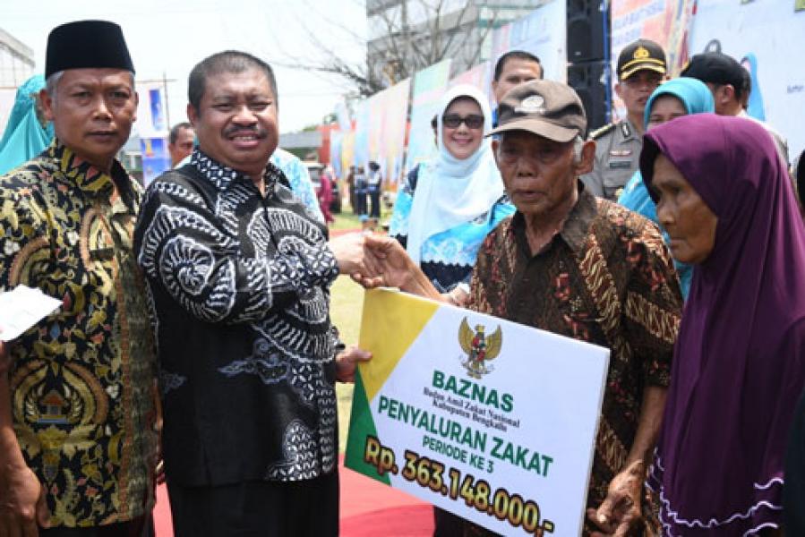Baznas Bengkalis Salurkan Bantuan Usaha Ekonomi Masyarakat Periode Ketiga Tahun 2019