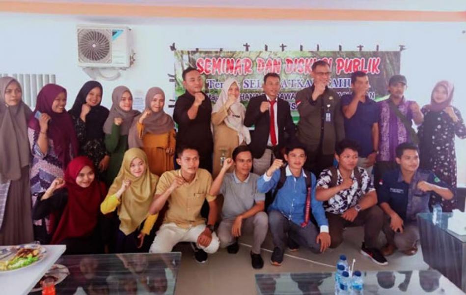 Forum Warisan Unilak Gelar Diskusi Publik Selamatkan Tahura